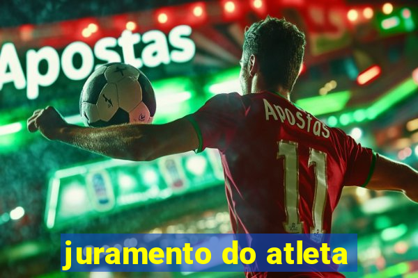 juramento do atleta